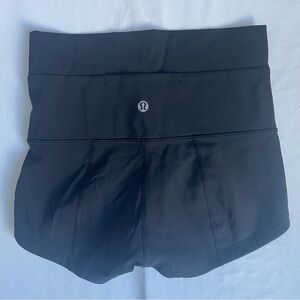 lululemon athletica Women's Black Athletic Shorts